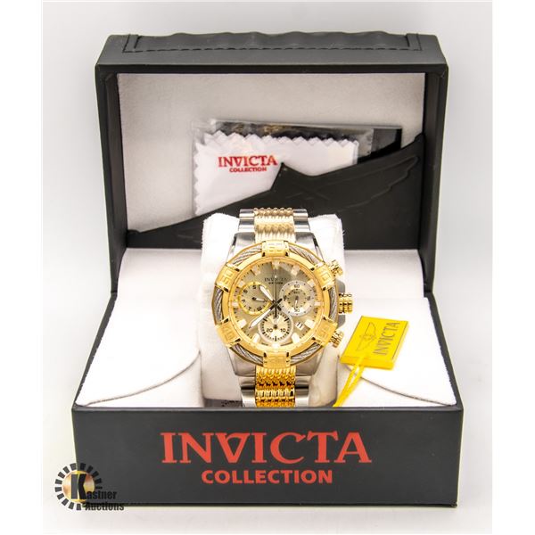 NEW INVICTA MEN'S CHRONOGRAPH WATCH 55MM