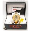 Image 1 : NEW INVICTA MEN'S CHRONOGRAPH WATCH 55MM