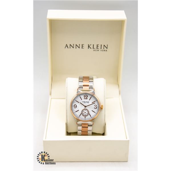 NEW ANNE KLEIN NEW YORK WOMEN'S WATCH 40MM