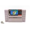 Image 1 : SUPER NINTENDO SUPER MARIO WORLD CARTRIDGE