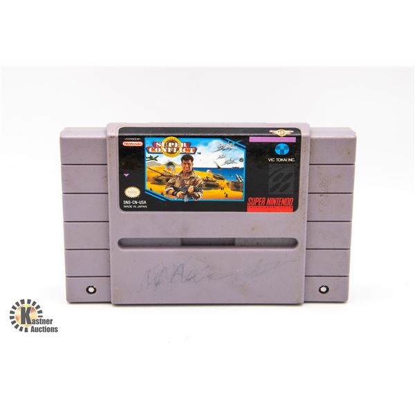 SUPER NINTENDO SUPER CONFLICT CARTRIDGE