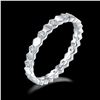 Image 1 : CLASSIC HONEYCOMB STYLE S925 MOISSANITE RING
