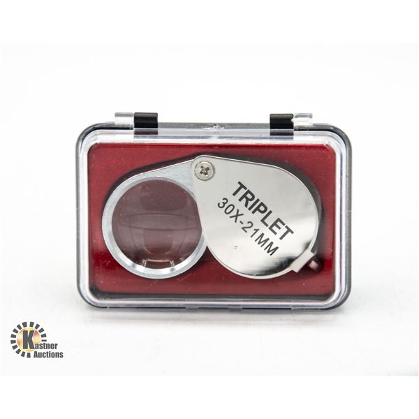 JEWELLERS/CURRENCY TRIPLET LOUPE 30 X