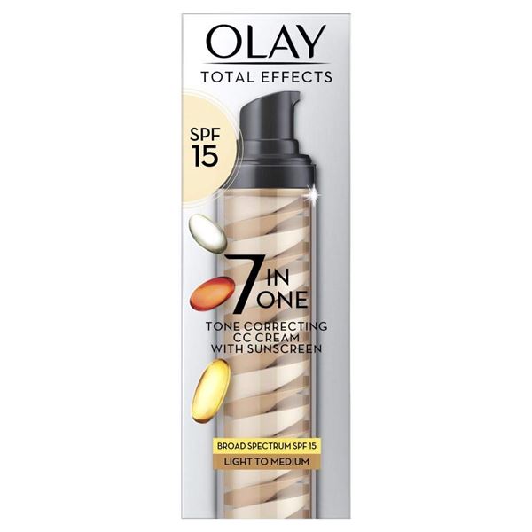 NEW OLAY TOTAL EFFECTS 7-1 CC TONE CORRECTING