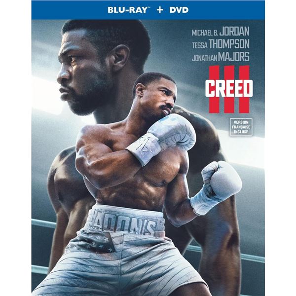 NEW BLU-RAY + DVD OF CREED III