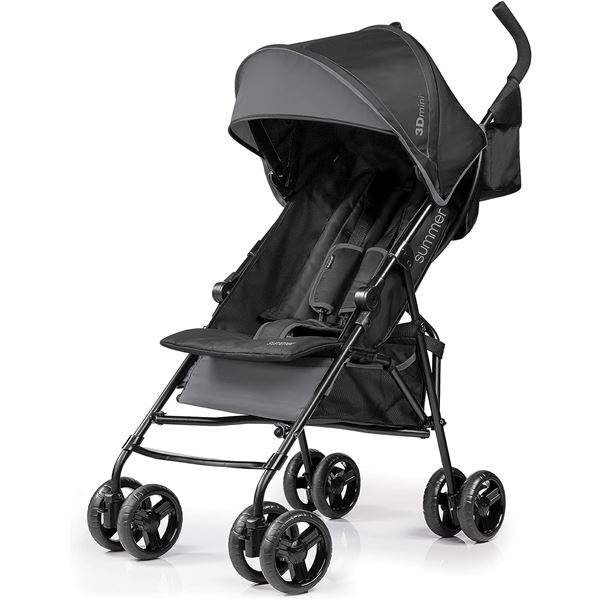 NEW SUMMER INFANT 3D MINI CONVENIENCE STROLLER