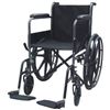 NEW EZEE LIFE FOLDING WHEELCHAIR 18" SEAT WIDTH