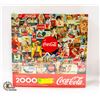 NEW COCA COLA 2000PC PUZZLE