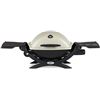 Image 1 : NEW WEBBER Q1200 TITANIUM OUTDOOR PROPANE GRILL