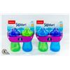 Image 1 : NEW 4 PACK OF PLAYTEX SIPSTERS STAGE 2 SPILL PROOF