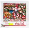 Image 1 : NEW "A COCA-COLA CHRISTMAS" 1500PC PUZZLE