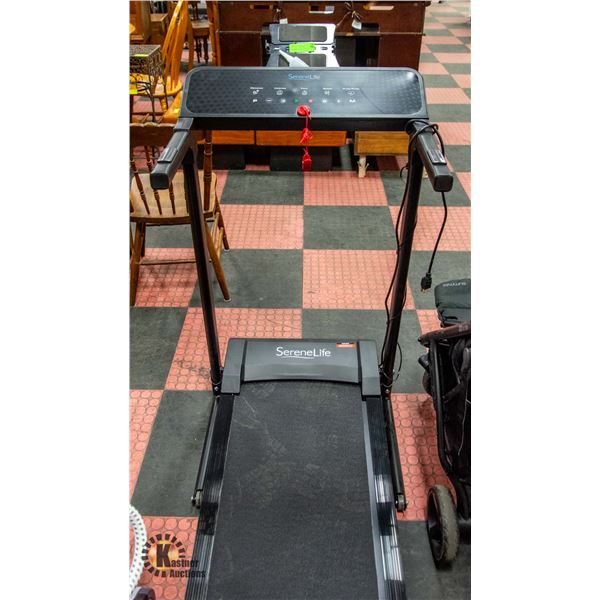 NEWLY ASSEMBLED SERENE LIFE FOLDING TREADMILL