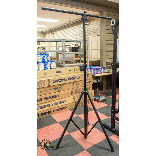 NEW UNPACKED DURAMEX 9' (3M) TRIPOD STAGE LIGHT