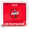 Image 1 : COCA-COLA FIBER OPTIC BOTTLE CAP LAMP