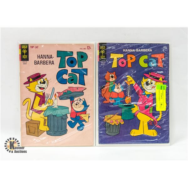 2 1960S TOP CAT COMICS