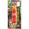 Image 1 : COCA-COCA PICTURE ON BOARD 21.75" X 54"