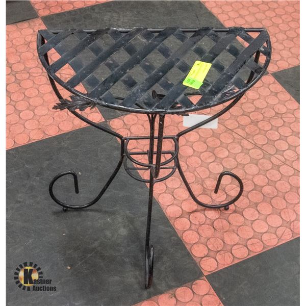 SMALL HALF MOON PLANT STAND