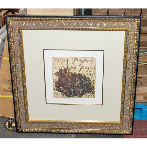 GRAPES PICTURE 35"X35"