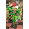 Image 1 : TALL LARGE FAUX DECORATIVE PLANT IN POT H-66"