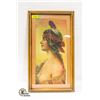 FRAMED INDIGENIOUS PRINT