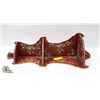Image 1 : DUTCH FOLK ART PAINTED CORNER NIC NAC SHELF