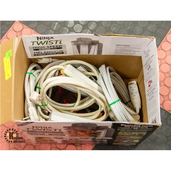 BUNDLE OF EXTENSION CORDS