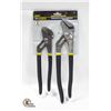 Image 1 : 2 PIECE GROOVE JOINT PLIER SET NEW SEALED