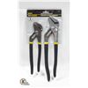 Image 1 : 2 PIECE GROOVE JOINT PLIER SET NEW SEALED