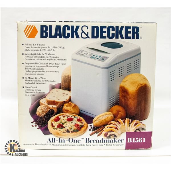 BLACK & DECKER BREAD MAKER