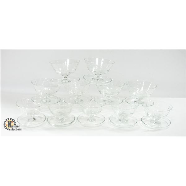 11 FANCY DESERT CUPS