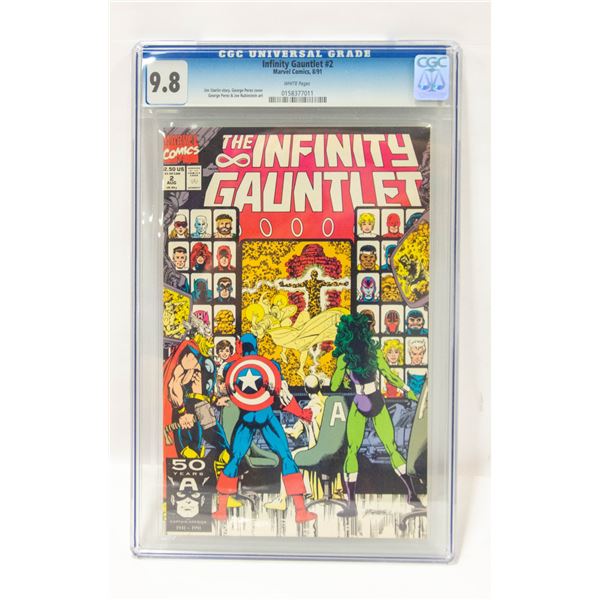 MARVEL INFINITY GAUNTLET #2 CGC COMIC