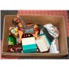Image 1 : BOX OF ESTATE COLLECTIBLES/ GLASSWARE/ ETC