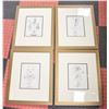 Image 1 : 4 FRAMED PICTURES 22" X 18"