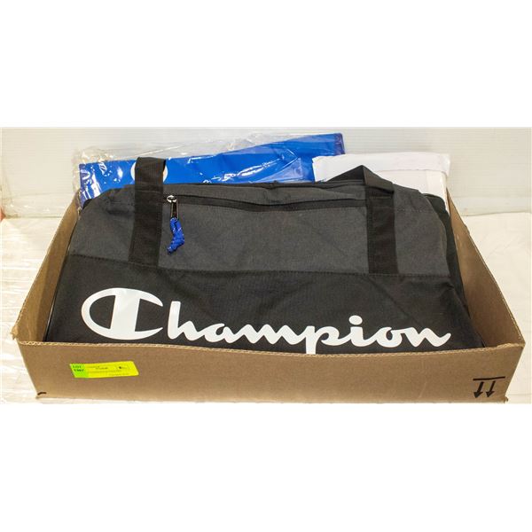 4 NEW GYM BAGS & COOLERS