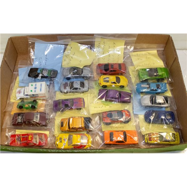 DIE CAST CARS FLAT