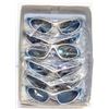 6 PAIRS OF GREY AND BLUE SPORTS SUNGLASSES