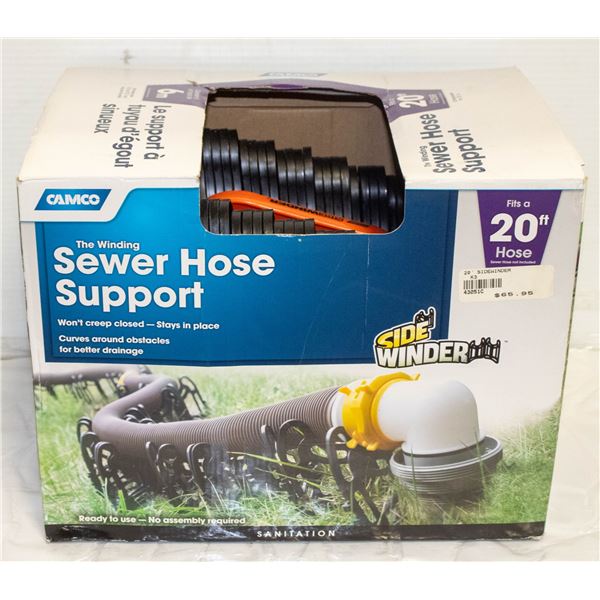 NEW SEWER HOSE SUPPORT