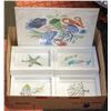 Image 1 : 4 ABSTRACT SMALL FRAMED WALL HANGINGS SOLD WITH