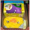 Image 1 : BRAND NEW HIPPO BATH SET TOY STORAGE SOLD WITH