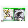 Image 1 : SEALED (2) XBOX ONE GAMES WATCH