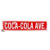 Image 1 : COCA-COLA AVE METAL SIGN