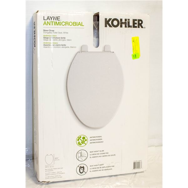 KOHLER LAYNE SLOW CLOSING ELONGATED