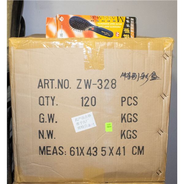 BOX WITH NEW MASSAGE BRUSHES