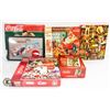 Image 1 : FLAT OF VARIOUS COCA COLA JIGSAW PUZZLES