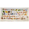 Image 1 : SET OF 54 PINS, COUNTRIES PROVINCE FLAG THEMED