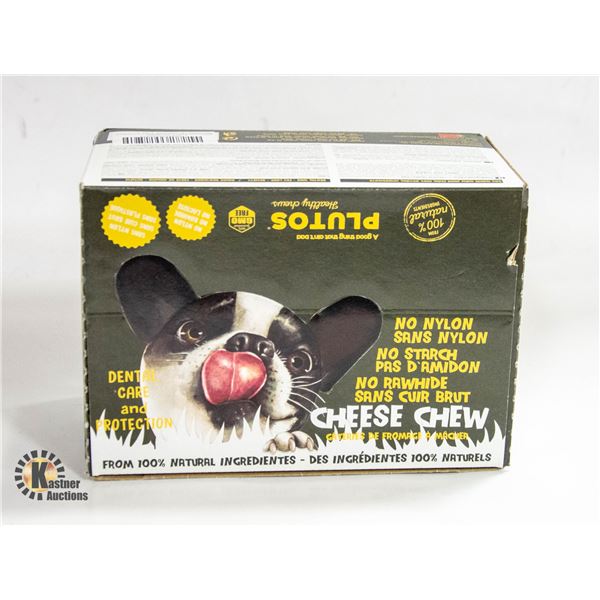 CASE OF PLUTOS 100% ORGANIC DOG CHEWIES