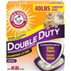 NEW 40LBS BOX OF ARM & HAMMER EXTRA VALUE DOUBLE