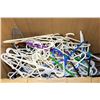 Image 1 : LARGE BOX FULL OF QUALITY PLASTIC HANGERS