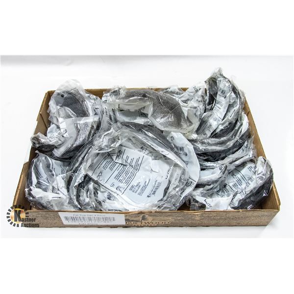 FLAT OF 50 UVEX SAFETY GLASSES REPLACEMENT LENS