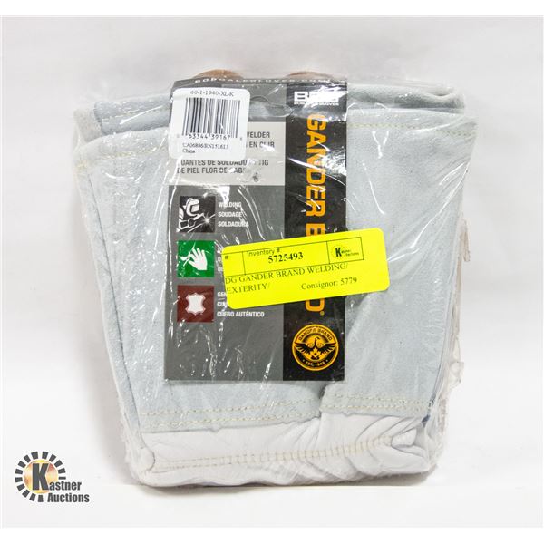 BDG GANDER BRAND WELDING/ DEXTERITY/